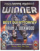 2021 NAPPIE Awards Winner best DUI attorney Brian J. Lockwood